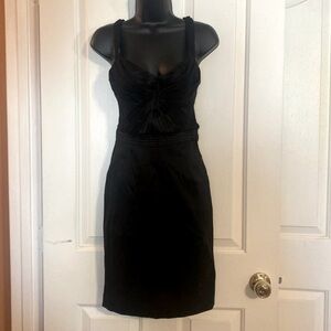“ZAC POSEN” Satin LBD